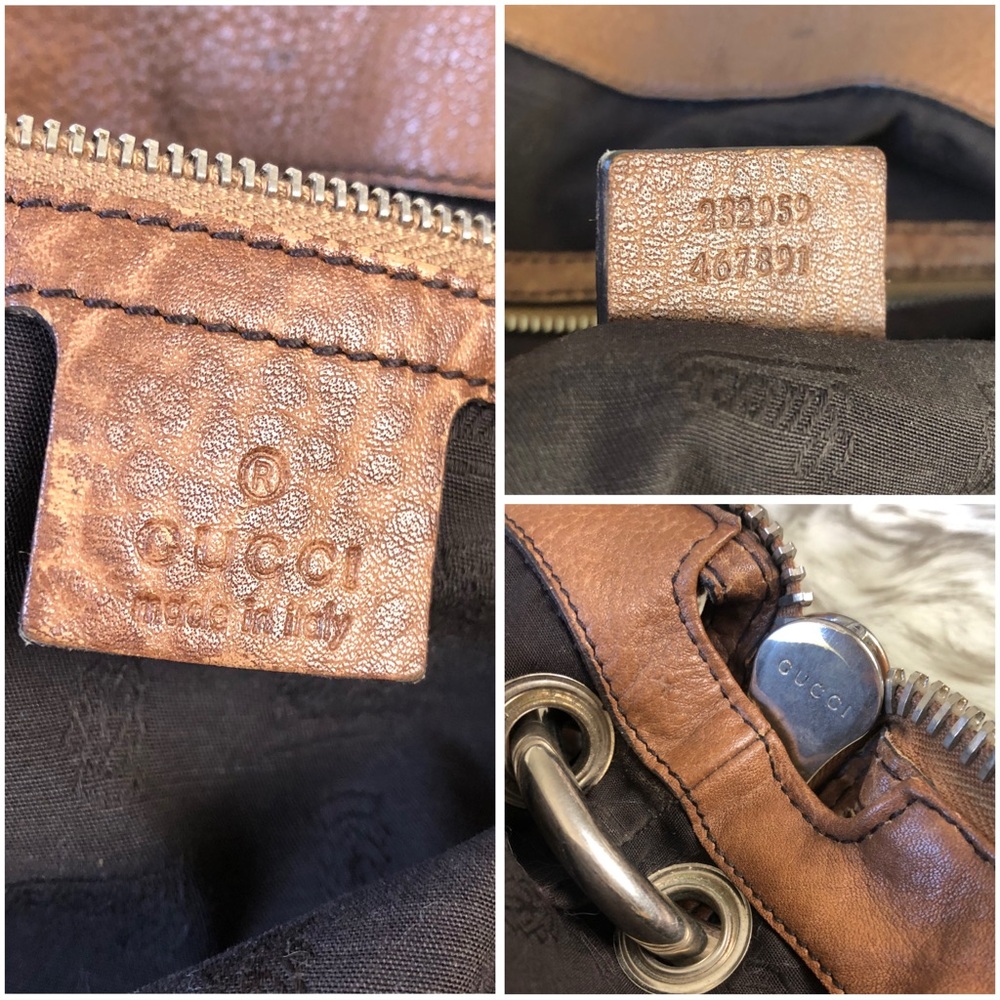 Gucci GG Canvas Medium Bamboo Bar Tote - Picture 4 of 16